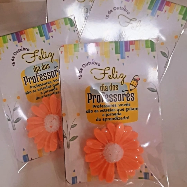 Card com Mini Sabonete Margarida- Personalize!