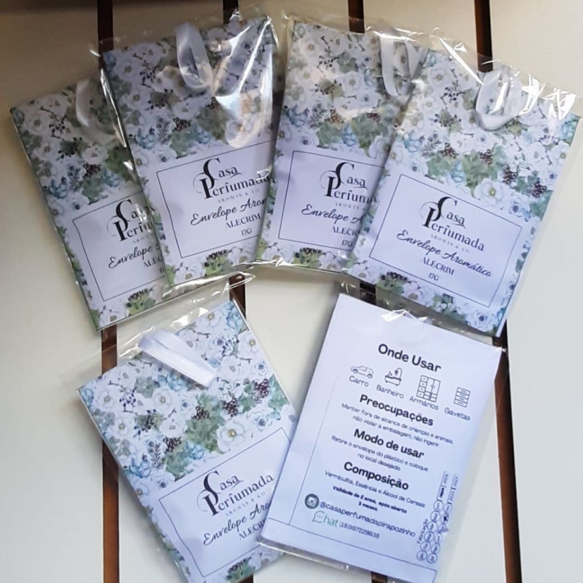 Sachês – Envelopes Aromáticos 17g – Edição Natal