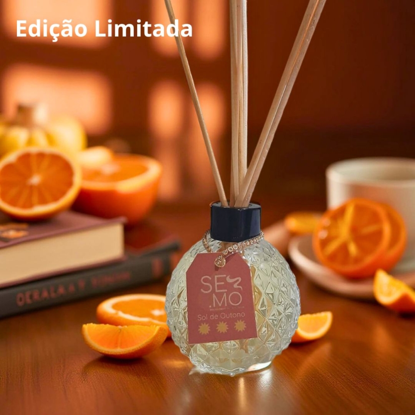 Difusor de Ambiente Varetas Sol de Outono- 200ml - SE.MO