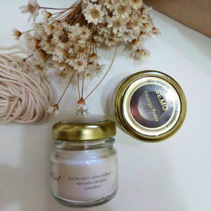 Vela no Potinho- Personalize!