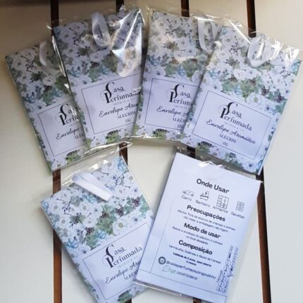 Sachês – Envelopes Aromáticos 17g – Personalize!
